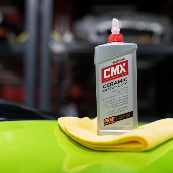 Mothers CMX – Solutie polish si protectie ceramica 3-in-1, 473ml