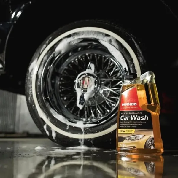 Mothers California Gold – Sampon auto cu spuma activa si formula blanda, 473ml