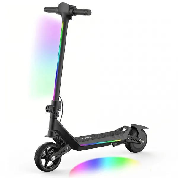 Trotineta Electrica Copii RYDE U8, 3 Viteze (8/12/16 km/h), Suspensie Dubla Fata/Spate, Motor 130W