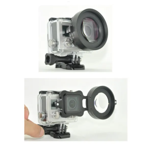 Filtru macro 58 mm si adaptor Widjit pentru camere video sport Filtru macro 58 mm si adaptor Widjit pentru camere video sport