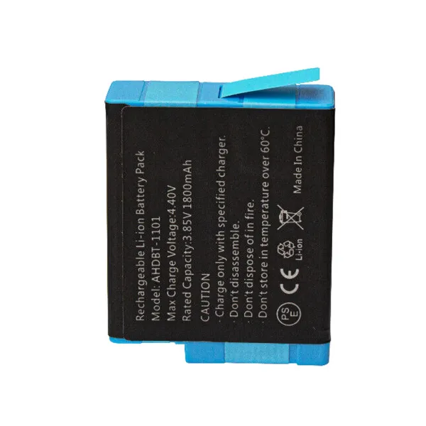 Baterie tip acumulator compatibila cu GoPro Hero 9, 10, 11, 1800 mAh