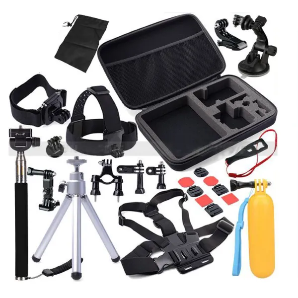 Kit accesorii 40 in 1 pentru GoPro Hero 5 / 6 / 7