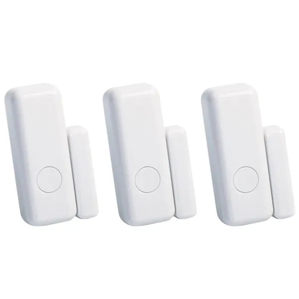 Sistem complet de alarma si senzori SMART WiFi, compatibil Alexa si Google Assistant, Negru