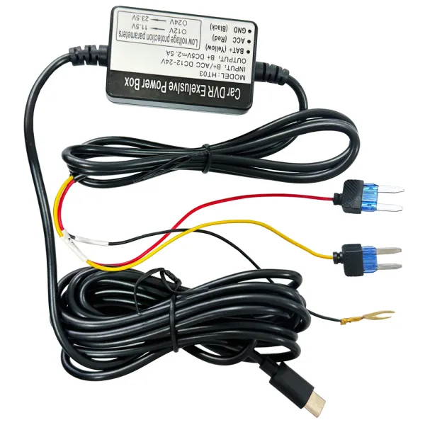 Kit cabluri Hardwire AZDOME HT03 compatibil cu M330/M580-2CH/M580-3CH Kit cabluri Hardwire AZDOME HT03 compatibil cu M330/M580-2CH/M580-3CH