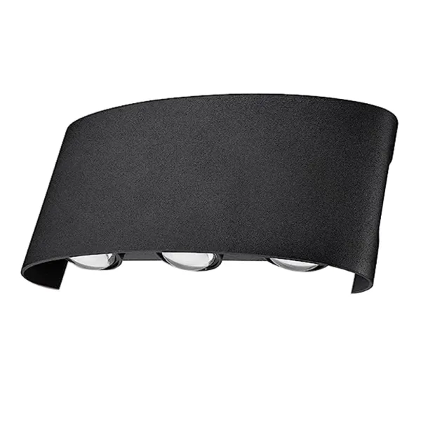 Aplica de perete dimabila LED 8W, Smart WiFi, RGB, 3000K-6500K, impermeabila IP65, 700lm compatibila Tuya/SmartLife