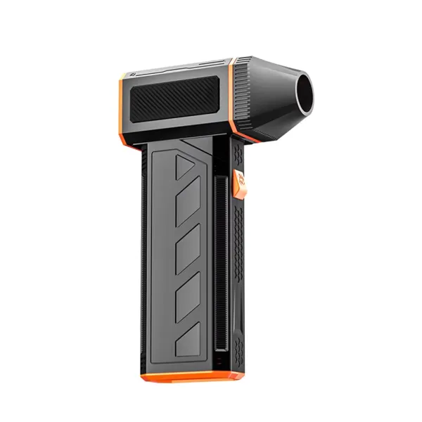 Mini ventilator electric portabil cu 3 trepte de putere, multifunctional, cu un flux puternic de aer, 120000RPM si 45 metri/secunda