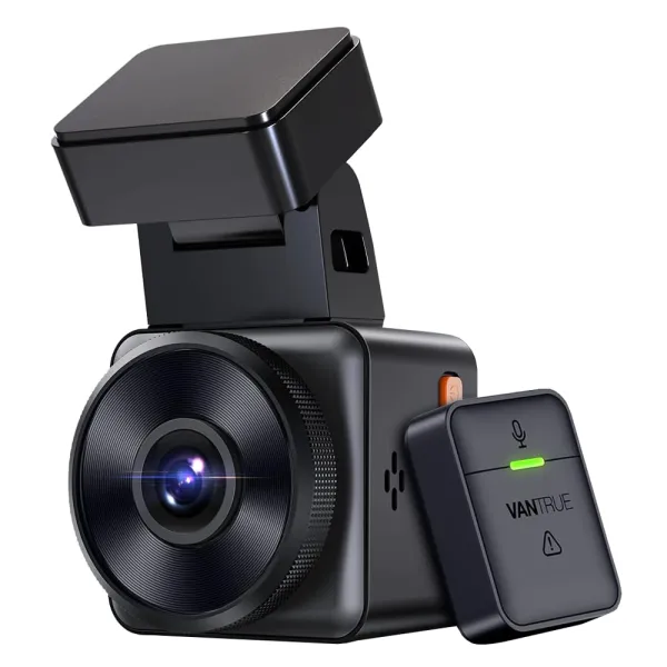 Camera auto de bord Vantrue E1, WiFi 2.7K 1440P HDR/60fps, telecomanda control vocal,  Night Vision 160°, ecran 1.54", GPS, G-sensor si monitorizare parcare Camera auto de bord Vantrue E1, WiFi 2.7K 1440P HDR/60fps, telecomanda control vocal,  Night Vision 160°, ecran 1.54", GPS, G-sensor si monitorizare parcare