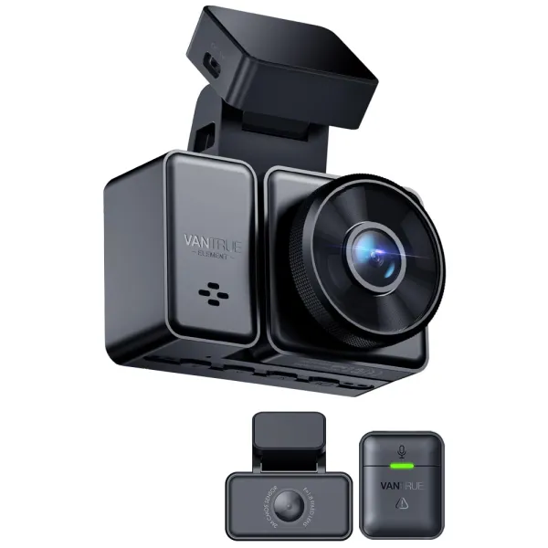 Camera auto duala Vantrue E2 fata-spate, WiFi 1944P/1440P WDR, telecomanda control vocal, Night Vision 320°, ecran 2.45", GPS, G-sensor si monitorizare parcare Camera auto duala Vantrue E2 fata-spate, WiFi 1944P/1440P WDR, telecomanda control vocal, Night Vision 320°, ecran 2.45", GPS, G-sensor si monitorizare parcare