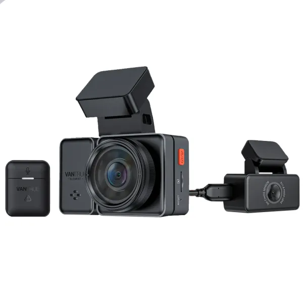 Camera auto duala Vantrue E2 fata-spate, WiFi 1944P/1440P WDR, telecomanda control vocal, Night Vision 320°, ecran 2.45", GPS, G-sensor si monitorizare parcare Camera auto duala Vantrue E2 fata-spate, WiFi 1944P/1440P WDR, telecomanda control vocal, Night Vision 320°, ecran 2.45", GPS, G-sensor si monitorizare parcare