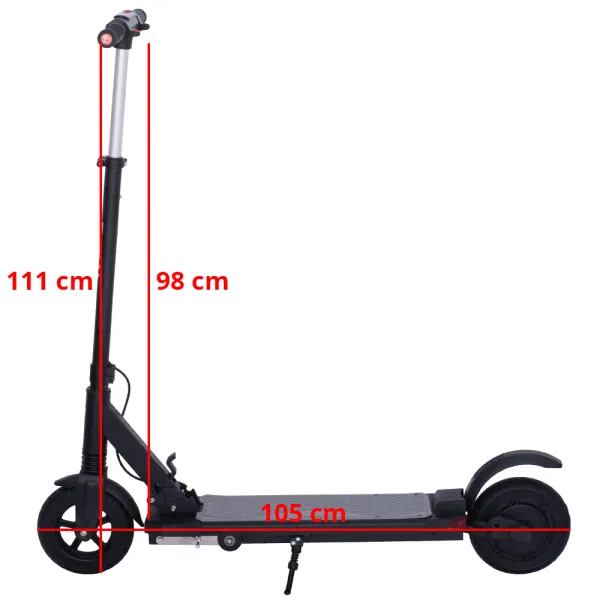 Trotineta electrica pliabila RYDE 8&quot; 350 Skywalk 2nd generation, 350W/36V/7.5Ah, viteza maxima 25km/h