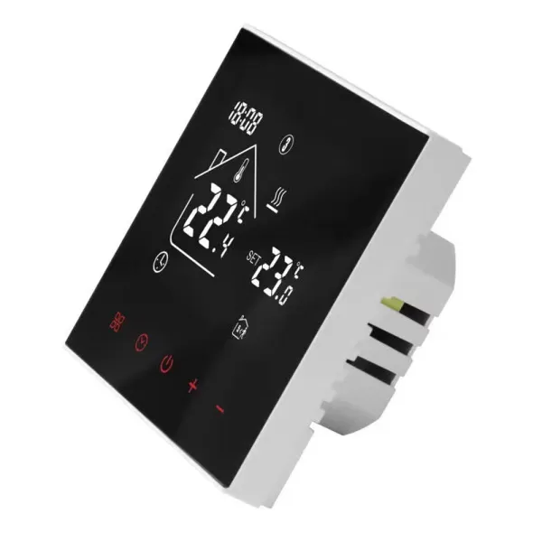 Termostat de ambient inteligent Smart WiFi pentru centrale cu gaz, M4A, compatibil Tuya / SmartLife