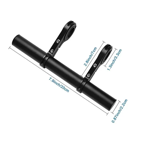 Bara de extensie cu tub din fibra de carbon, compatibil biciclete / trotinete electrice Xiaomi, RYDE