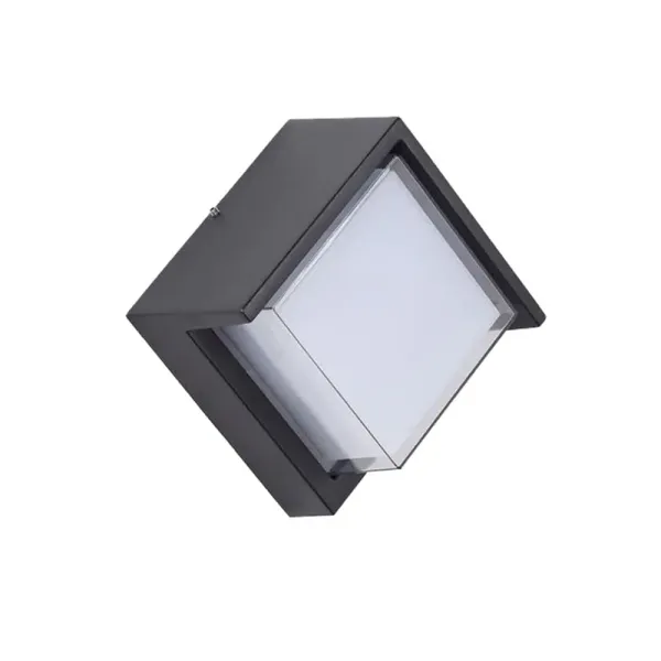 Aplica de perete pentru exterior dimabila LED 15W, Smart WiFi, RGB, 3000K-6500K, IP65, 1200lm, compatibila Tuya/SmartLife