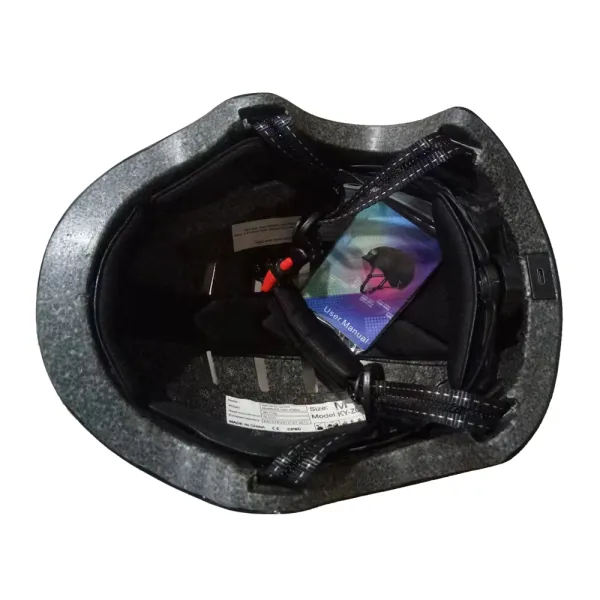 Casca de protectie RYDE cu LED-uri fata-spate reincarcabile