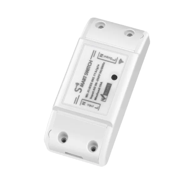 Releu inteligent basic WiFi, compatibil Tuya, Smart Life, Alexa, Google Assistant