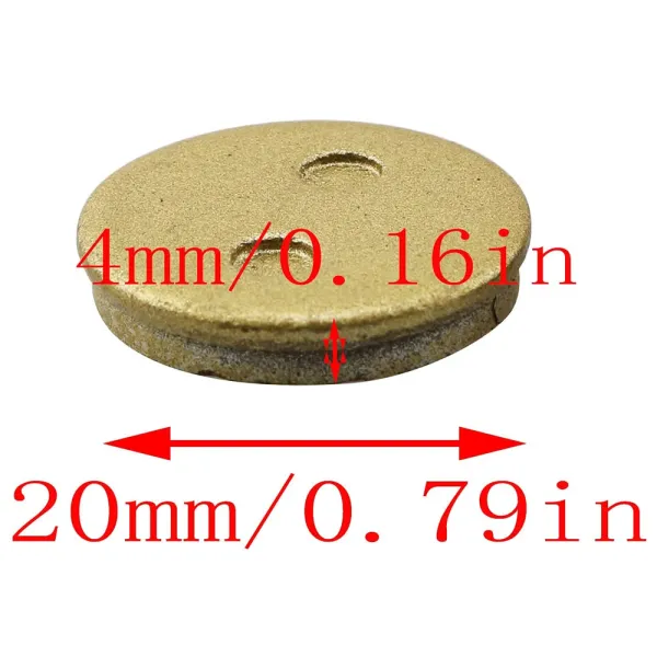 Set placute de frana metalice compatibile cu trotinetele electrice Xiaomi, RYDE