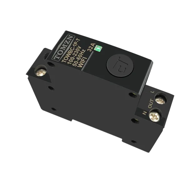 Siguranta automata inteligenta monofazata tip intrerupator circuit 32A, WiFi, compatibila Tuya / Smart Life Siguranta automata inteligenta monofazata tip intrerupator circuit 32A, WiFi, compatibila Tuya / Smart Life