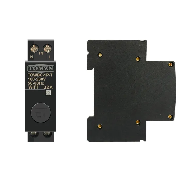 Siguranta automata inteligenta monofazata tip intrerupator circuit 32A, WiFi, compatibila Tuya / Smart Life Siguranta automata inteligenta monofazata tip intrerupator circuit 32A, WiFi, compatibila Tuya / Smart Life