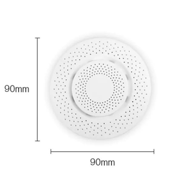 Smart Air Box ce detecteaza dioxidul de carbon, formaldehide, compusii organici volatili, umiditatea si temperatura, compatibil Tuya / Smart Life