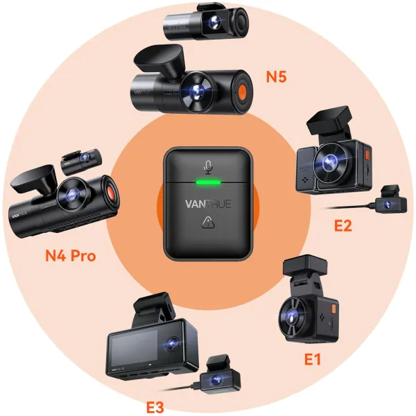 Telecomanda wireless pentru camerele Vantrue N5 | N4 Pro | S1 Pro | E3 | E2 | E1