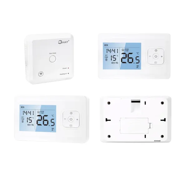 Termostat de ambient inteligent Smart WiFi, ME901 cu receptor compatibil cu centrale pe gaz, compatibil Tuya / SmartLife