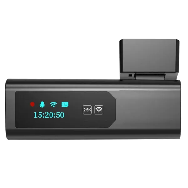 Camera auto de bord Wolfbox i03 2.5K 1600P, WiFi, Night Vision, 170°, ecran 3.1&quot;, aplicatie dedicata, G-sensor si monitorizare parcare