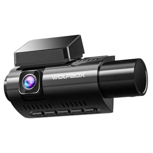Camera auto de bord Wolfbox i07 4K+1080P, WiFi, Super IR Night Vision, 150°, ecran 3", GPS, aplicatie dedicata, G-sensor si monitorizare parcare Camera auto de bord Wolfbox i07 4K+1080P, WiFi, Super IR Night Vision, 150°, ecran 3", GPS, aplicatie dedicata, G-sensor si monitorizare parcare
