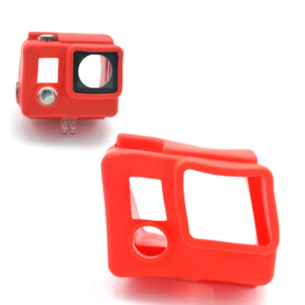 Carcasa din silicon pentru Hero 3+ (Rosu)