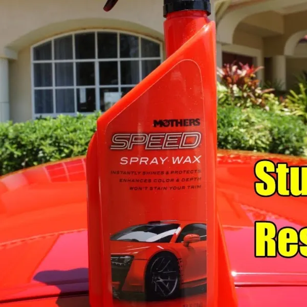 Preview image for the video "Mother's Speed Spray Wax Review on my Nissan GTR 2018.".