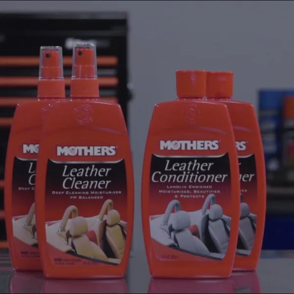 Preview image for the video "Mothers Leather Cleaner &amp; Conditioner".
