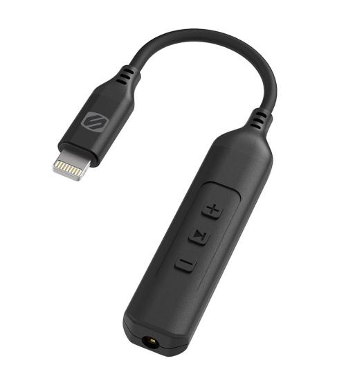 Adaptor Lightning / Mufa Audio 3.5mm, MFi, pentru iPhone 7 / 7plus (Negru)