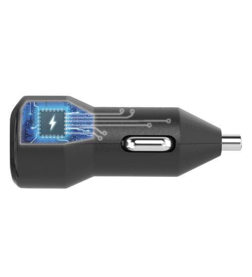 Incarcator auto rapid USB-C PowerVolt 18W - Power Delivery 3.0