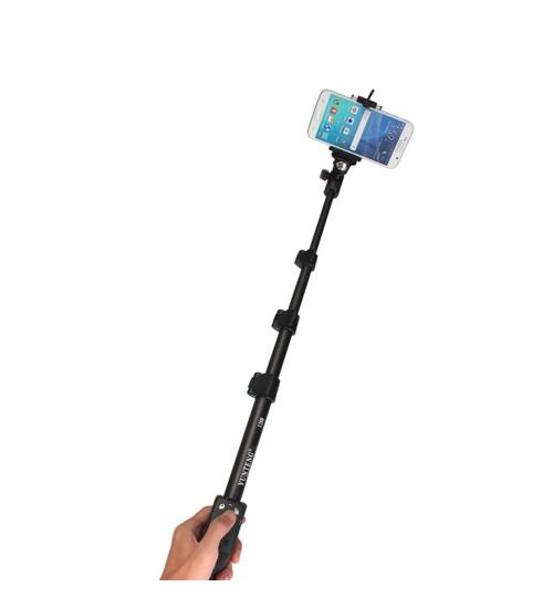 Monopod Profesional 42cm - 125cm pentru camere video sport, telefoane