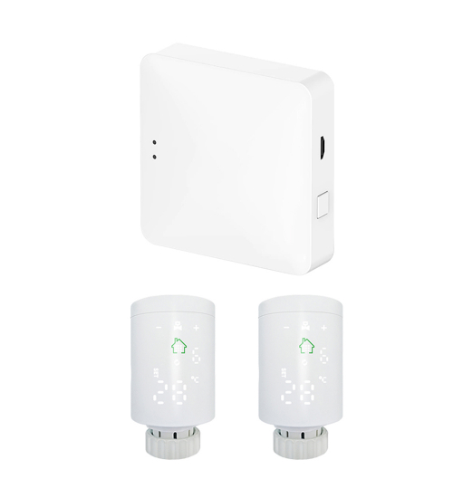 Bundle Gateway Hub + 2 Capete Termostatice Smart WiFi