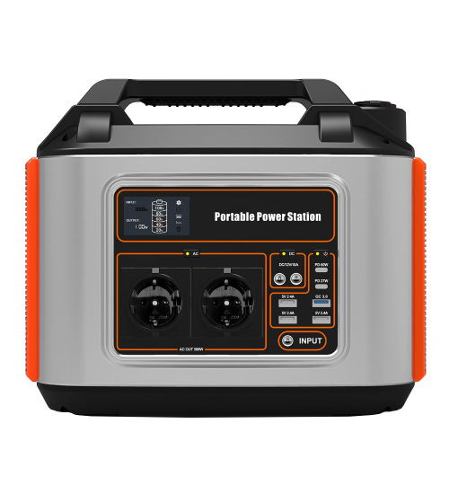 Baterie tip acumulator, Power Station, T500 Pro 22.5Ah / 21.6V, cu  x2 USB-C, x2 AC 220V, x4 USB si x2 DC si lanterna
