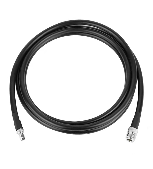 Cablu coaxial LMR400 3 metri, 50 Ohmi, pentru antene RP-SMA Male - N Female