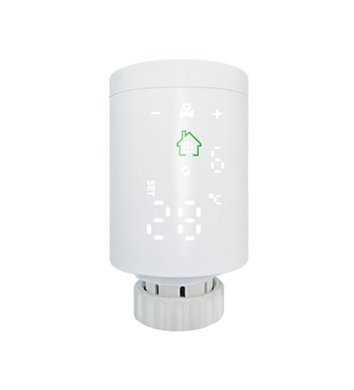 Cap termostatic Smart, WiFi, Tuya / Zigbee 3.0,  reglare temperatura individuala calorifere gaz / electrice