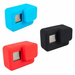 Carcasa de protectie din silicon fara rama, compatibila cu GoPro Hero 5 / 6 / 7