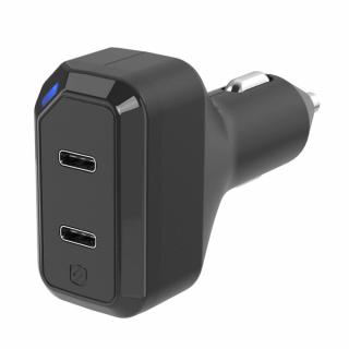 Incarcator auto dual StrikeDrive 3.0 18W USB-C