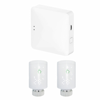 Bundle Gateway Hub + 2 Capete Termostatice Smart WiFi