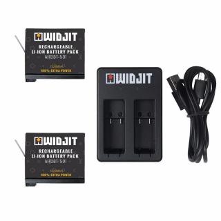 Kit Widjit incarcare baterii GoPro Hero 5 / 6 / 7
