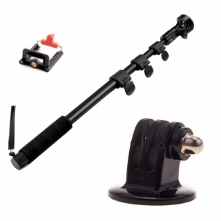 Monopod universal Yunteng 42-125 cm cu sistem de prindere camere video sport