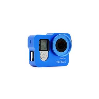 Carcasa de protectie din aluminiu cu filtru UV, GoPro Hero 4