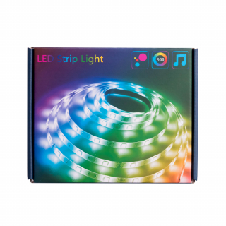 Banda LED SMART, compatibila Tuya, Smart Life, Google Assistant si Alexa -24V, 5 metri, 100 LED-uri