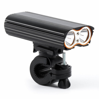 Lanterna LED cu acumulator pentru biciclete /  trotinete electrice