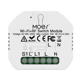 Releu inteligent smart WiFi cu 1 canal, DIY, compatibil Tuya/SmartLife