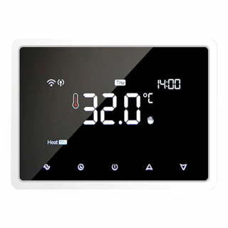 Termostat de ambient inteligent Smart WiFi, receptor compatibil cu centrale pe gaz, compatibil Tuya / SmartLife