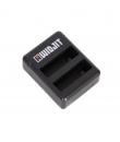 Incarcator dublu Widjit pentru baterii GoPro Hero 4 (Negru)