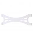 Landing gear si placa de protectie gimbal pentru DJI phantom 4 (Alb)