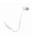 Casi in-ear JBL T110 cu microfon (Alb)